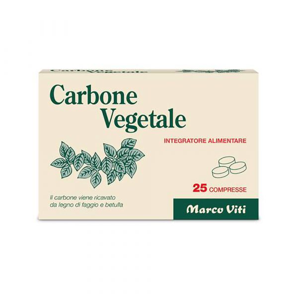 CARBONE VEGETALE 25 COMPRESSE - Magnumfarma.it