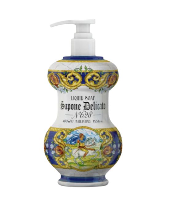 MAIOLICHE ALBARELLO N° 628 REGALIS SAPONE DELICATO MANI E VISO 400 ML - Magnumfarma.it