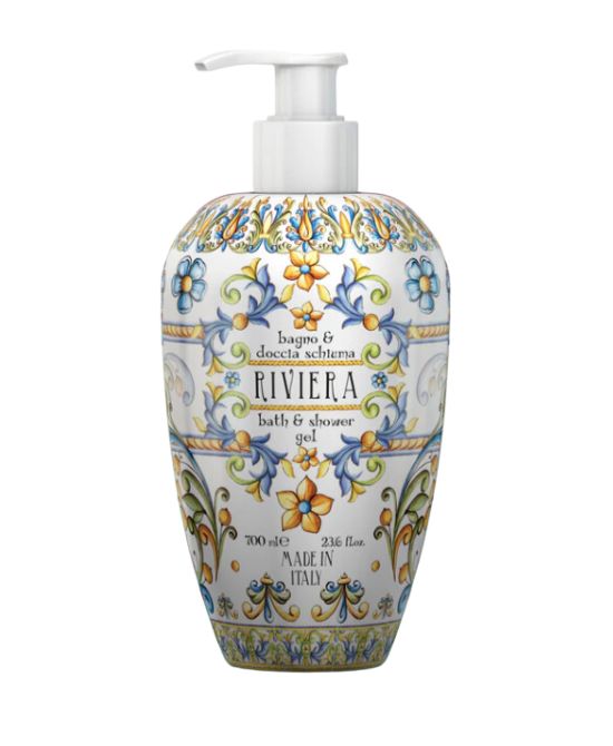 MAIOLICHE BAGNODOCCIA 700 ML RIVIERA - Magnumfarma.it