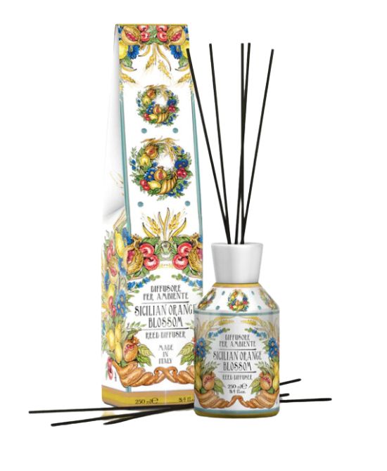 MAIOLICHE DIFFUSORE ORANGE SICILIAN CON BACCHETTE 250 ML - Magnumfarma.it