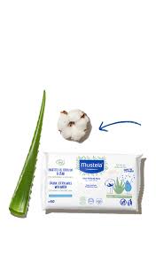 MUSTELA SALVIETTE ALL'ACQUA IN COTONE BIOLOGICO 60 PEZZI - Magnumfarma.it