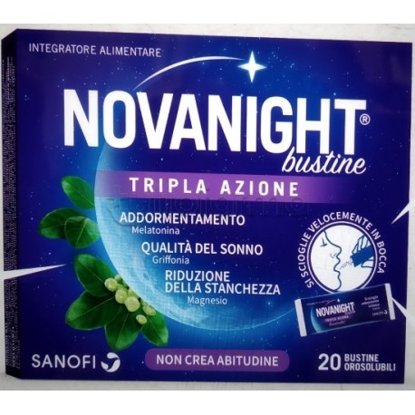 NOVANIGHT 20 BUSTINE TRIPLA AZIONE - Magnumfarma.it