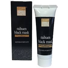 RAIHUEN BLACK MASK MASCHERA VELO NERA AL CARBONE E OLIO NEEM PER LA PULIZIA DEL VISO 50 ML - Magnumfarma.it