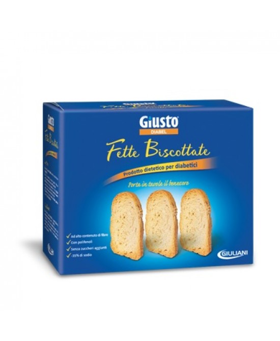 GIUSTO DIABEL FETTE BISCOTTATE 300 G - Magnumfarma.it