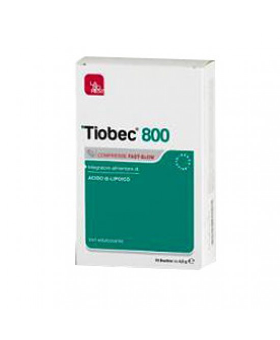 TIOBEC 800 20 COMPRESSE FAST-SLOW 36 G - Magnumfarma.it