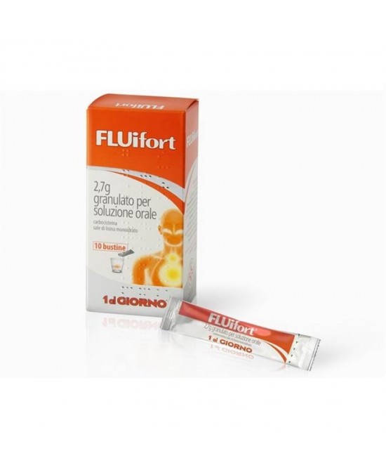 FLUIFORT GRANULATO PER SOLUZIONE ORALE 10 BUSTINE - Magnumfarma.it