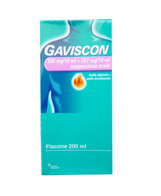 GAVISCON*OS 500MG+267MG/10ML - Magnumfarma.it