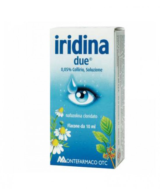 Iridina Due 0,05% Collirio Uso Oftalmico Flacone 10ml Montefarmaco OTC  - Magnumfarma.it