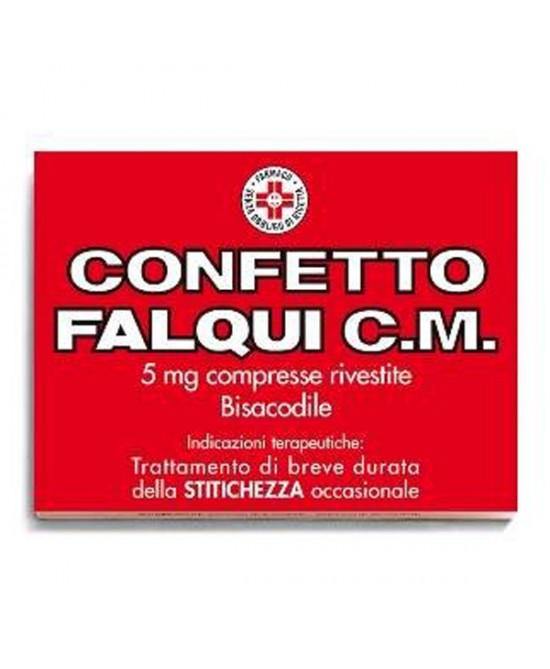 Confetto Falqui C.M. Trattamento Stitichezza Occasionale 20 Compresse Rivestite - Magnumfarma.it