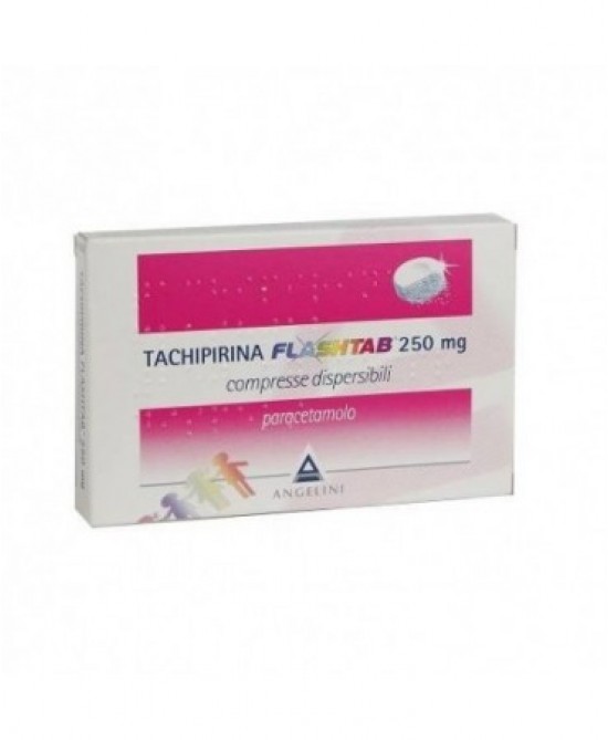 TACHIPIRINA FLASHTAB 12 COMPRESSE OROSOLUBILI 250 MG - Magnumfarma.it