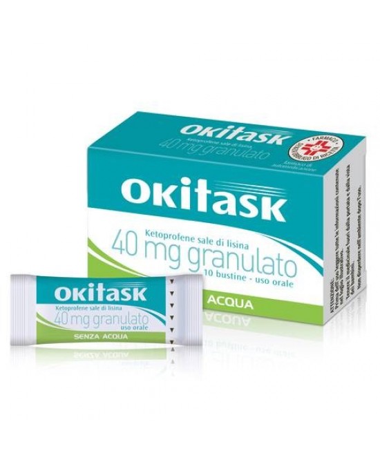 OKITASK GRANULATO OROSOLUBILE 10 BUSTINE 40MG - Magnumfarma.it