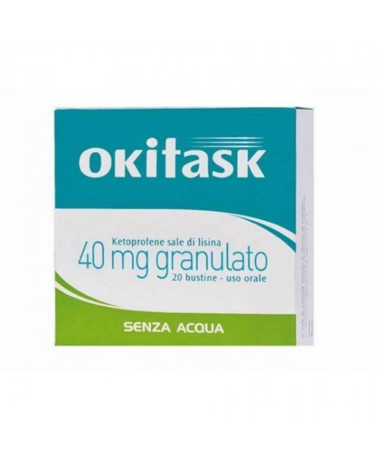 OKITASK GRANULATO OROSOLUBILE 20 BUSTINE 40MG - Magnumfarma.it