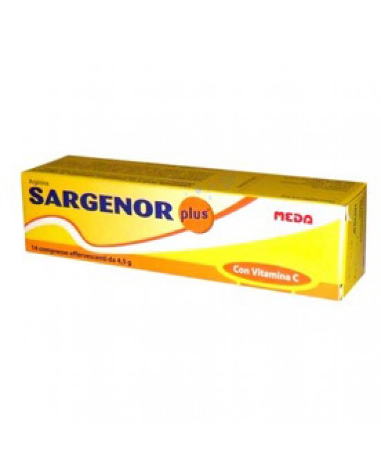 SARGENOR PLUS 14 COMPRESSE EFFERVESCENTI DA 4,5 G - Magnumfarma.it