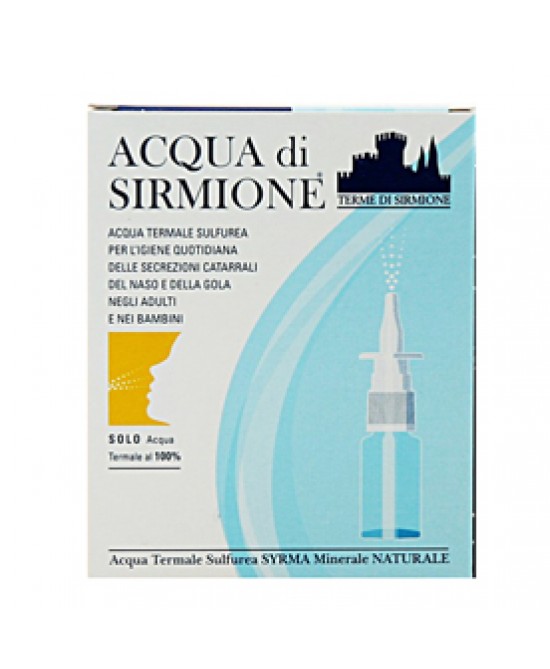 ACQUA SIRMIONE MINERALE NATURALE 6 FIALE 15 ML - Magnumfarma.it