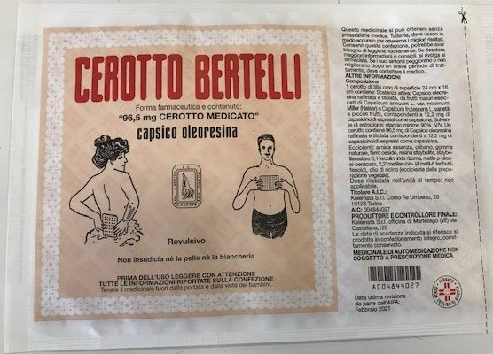 CEROTTO BERTELLI*GRANDECM16X24 - Magnumfarma.it