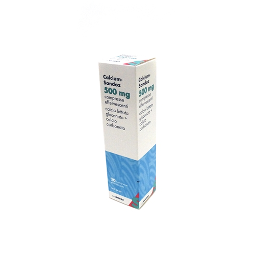 CALCIUM SANDOZ*20CPR EFF 500MG - Magnumfarma.it