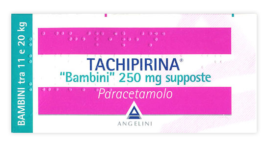 TACHIPIRINA BAMBINI TRA 11 E 20 KG 10 SUPPOSTE 250MG - Magnumfarma.it