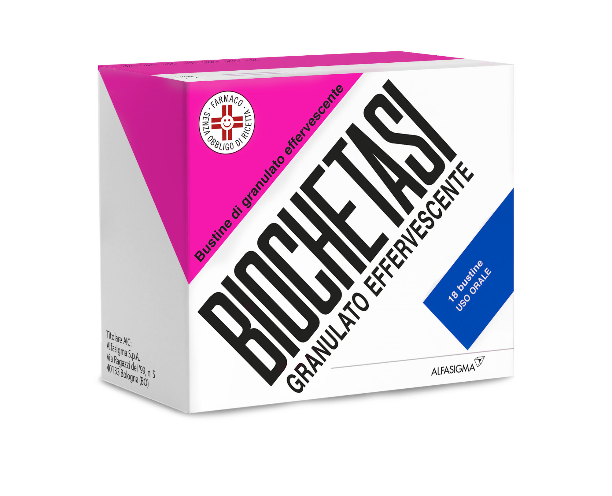 BIOCHETASI GRANULATO EFFERVESCENTE PER SOLUZIONE ORALE 18 BUSTINE - Magnumfarma.it