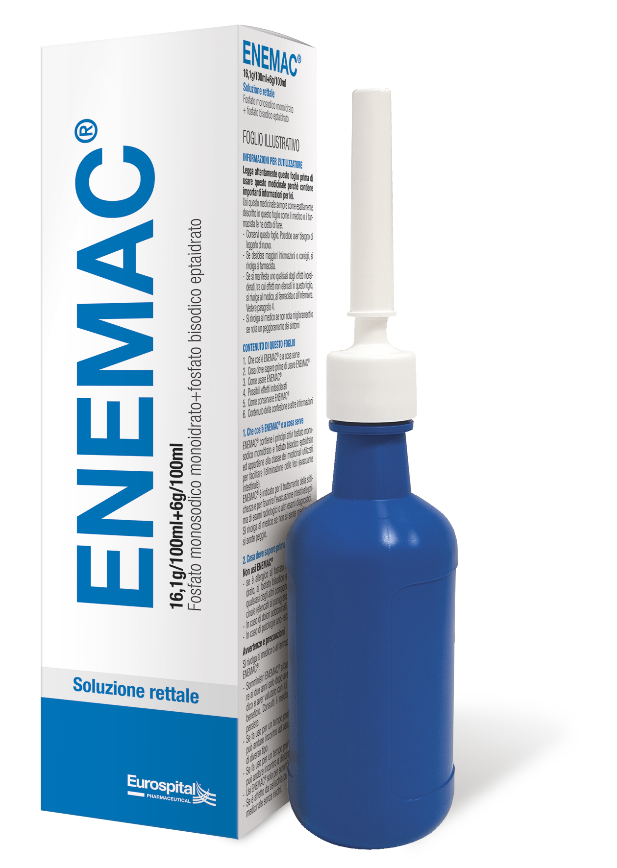 ENEMAC*FL 130ML 16,1+6/100ML - Magnumfarma.it