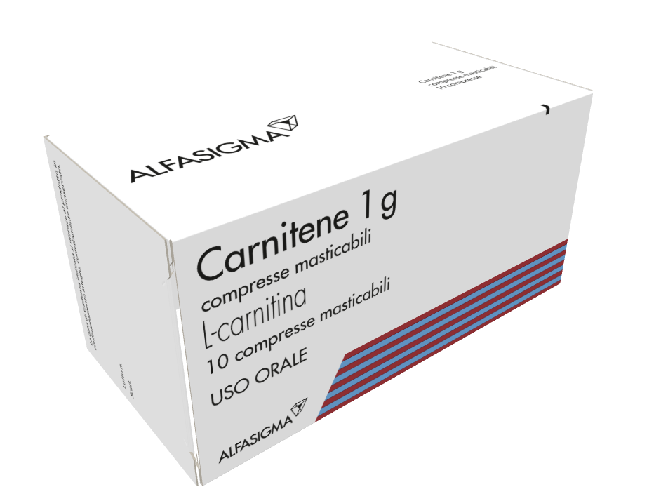 Carnitene 10 Compresse Masticabili 1g L-Carnitina - Magnumfarma.it
