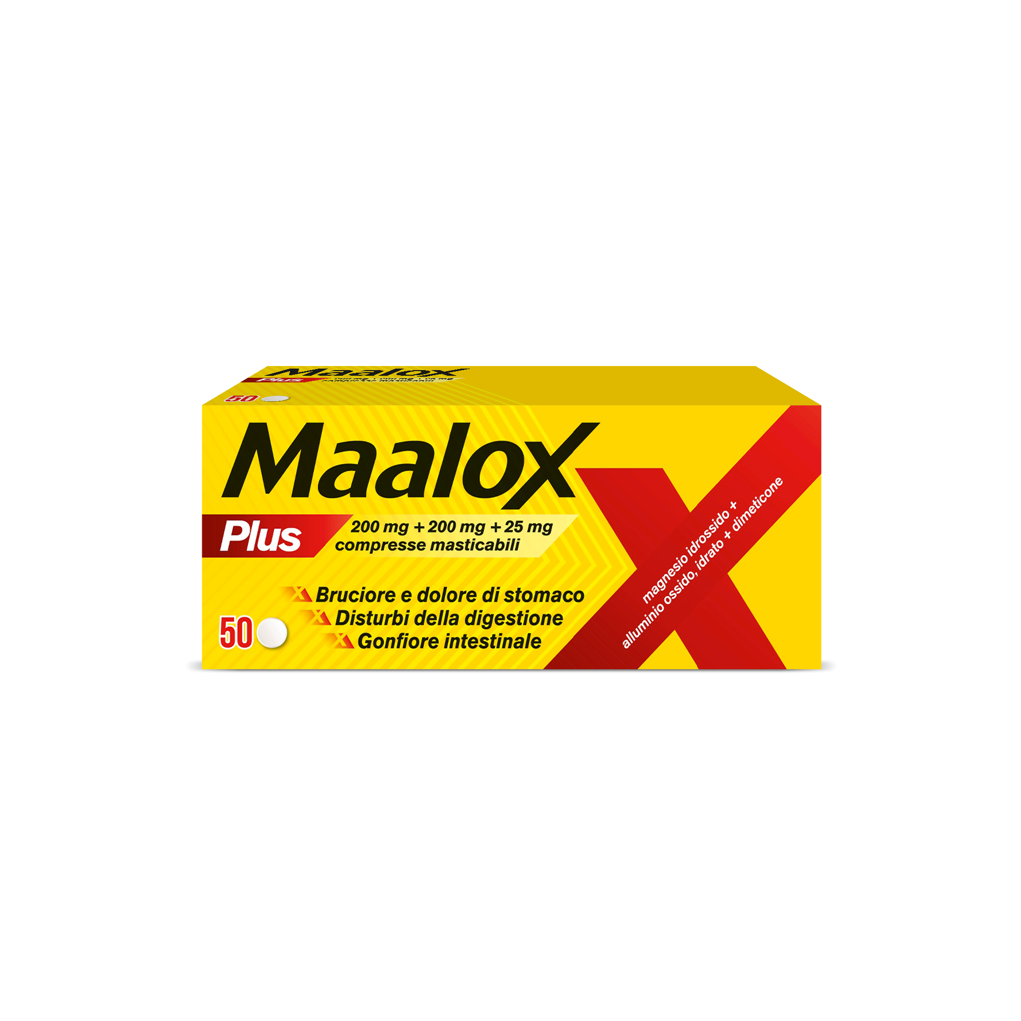 MAALOX PLUS*50CPR MAST - Magnumfarma.it