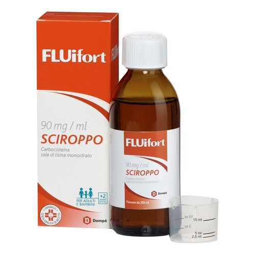 FLUIFORT SCIROPPO CON MISURINO 200ML 90MG/ML - Magnumfarma.it