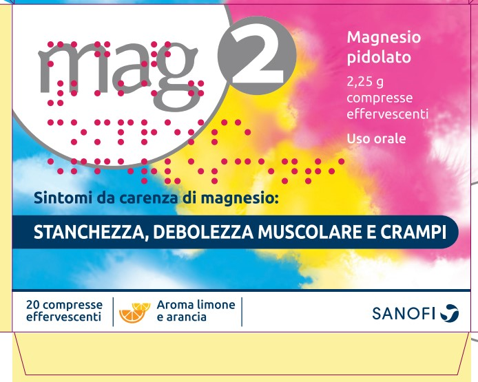 MAG 2*20CPR EFF 2,25G - Magnumfarma.it