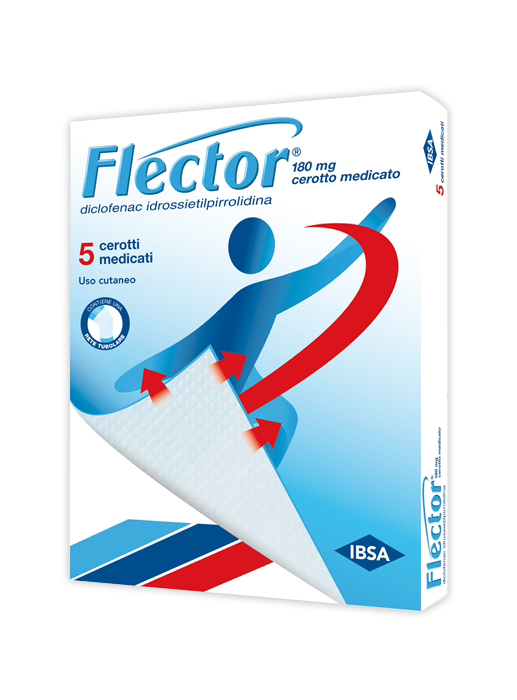 FLECTOR 5 CEROTTI MEDICATI 180MG - Magnumfarma.it