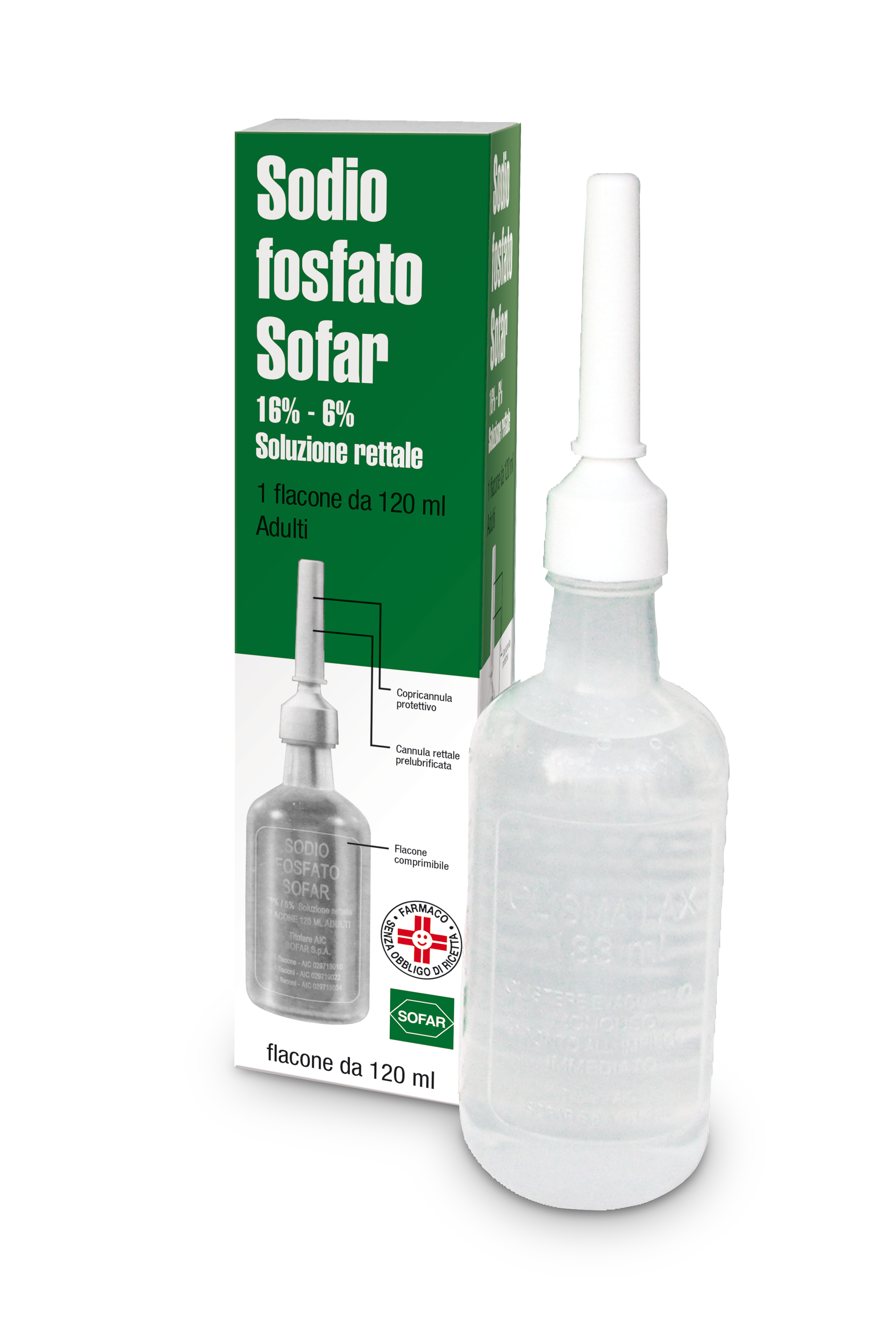 SODIO FOSFATO ALFA*RETT 120ML - Magnumfarma.it