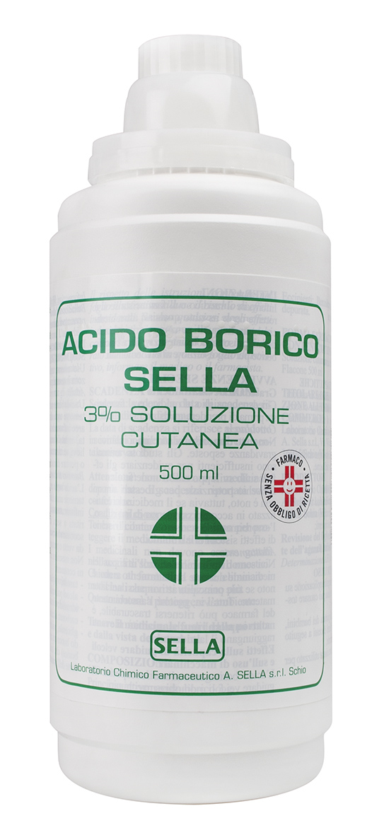 ACIDO BORICO SELLA*3% 500ML - Magnumfarma.it