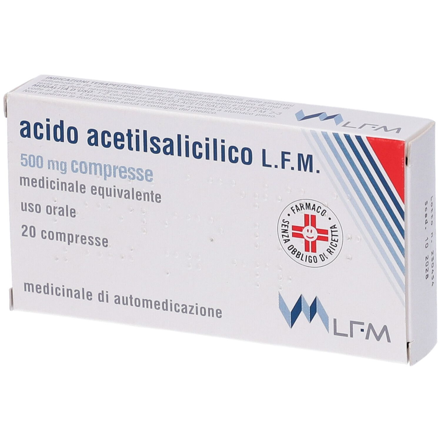 ACIDO ACETILSALIC LFM*20CPR500 - Magnumfarma.it