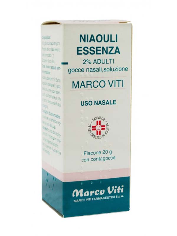 NIAOULI ESSENZA MV*2% GTT 20G - Magnumfarma.it