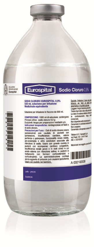 SODIO CLORURO EUROS*0,9% 500ML - Magnumfarma.it