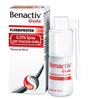 BENACTIV GOLA SPRAY 15ML 0,25% - Magnumfarma.it