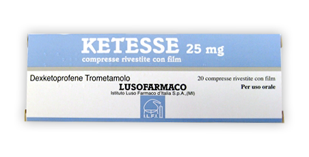 KETESSE*20CPR RIV 25MG - Magnumfarma.it