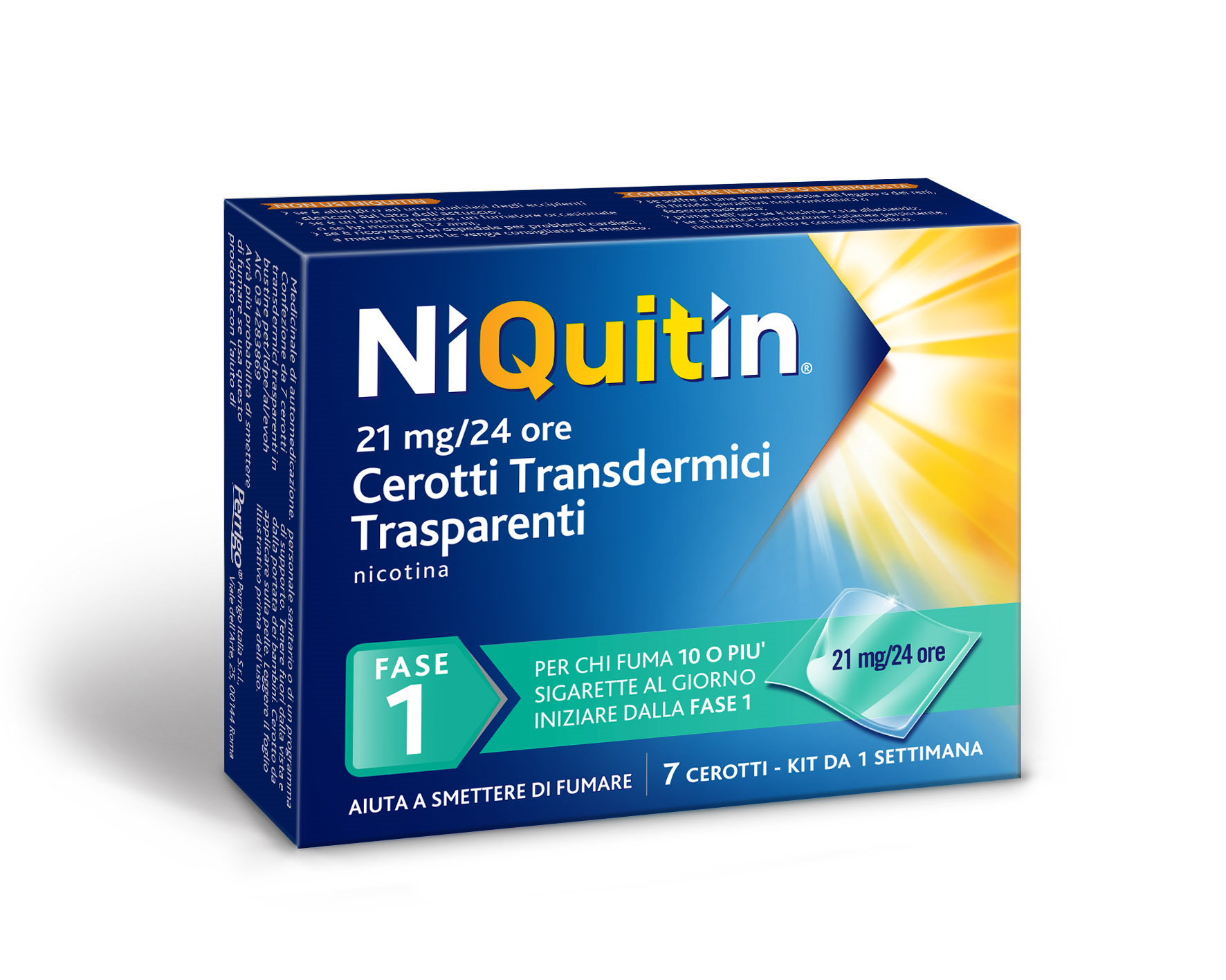 NIQUITIN*7CER TRANSD 21MG/24H - Magnumfarma.it
