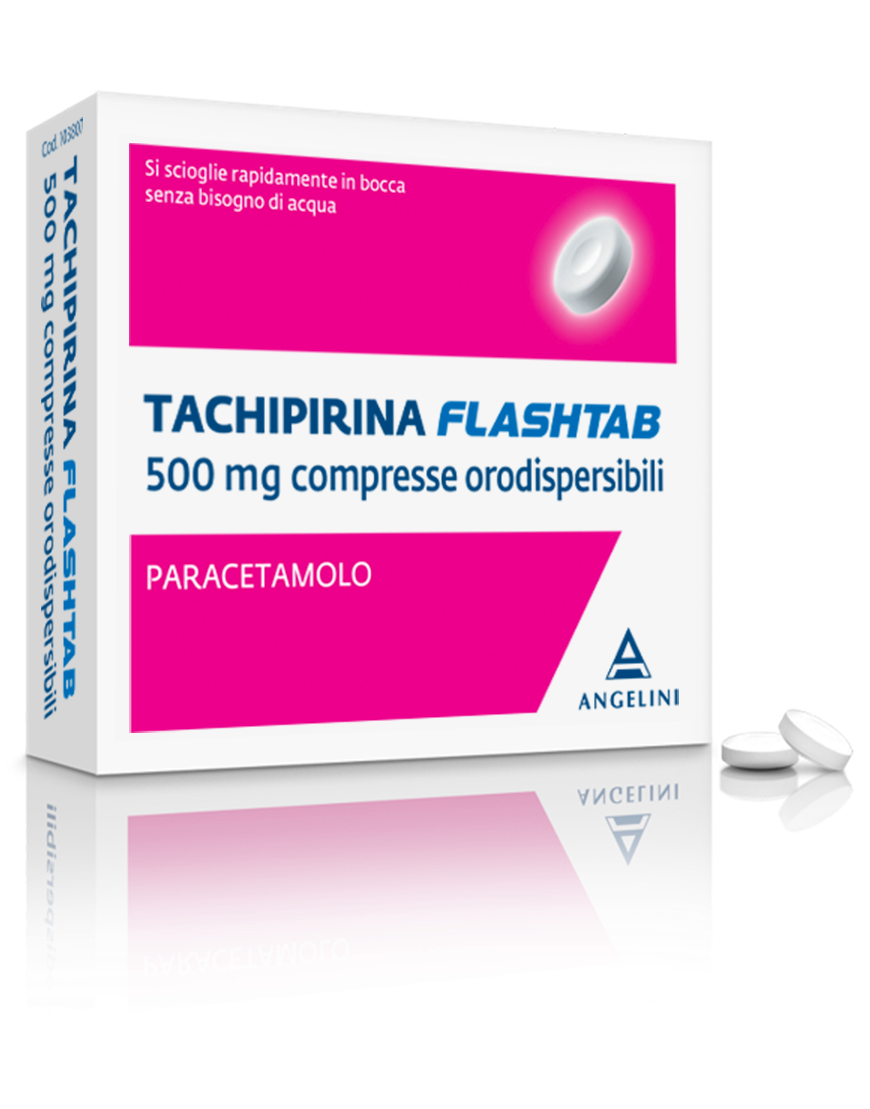 TACHIPIRINA FLASHTAB 16 COMPRESSE OROSOLUBILI 500 MG - Magnumfarma.it