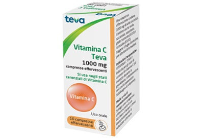 VITAMINA C TEVA*10CPR EFF 1G - Magnumfarma.it