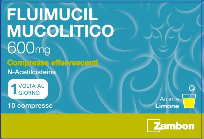 FLUIMUCIL MUCOLITICO 10 COMPRESSE EFFERVESCENTI 600MG - Magnumfarma.it