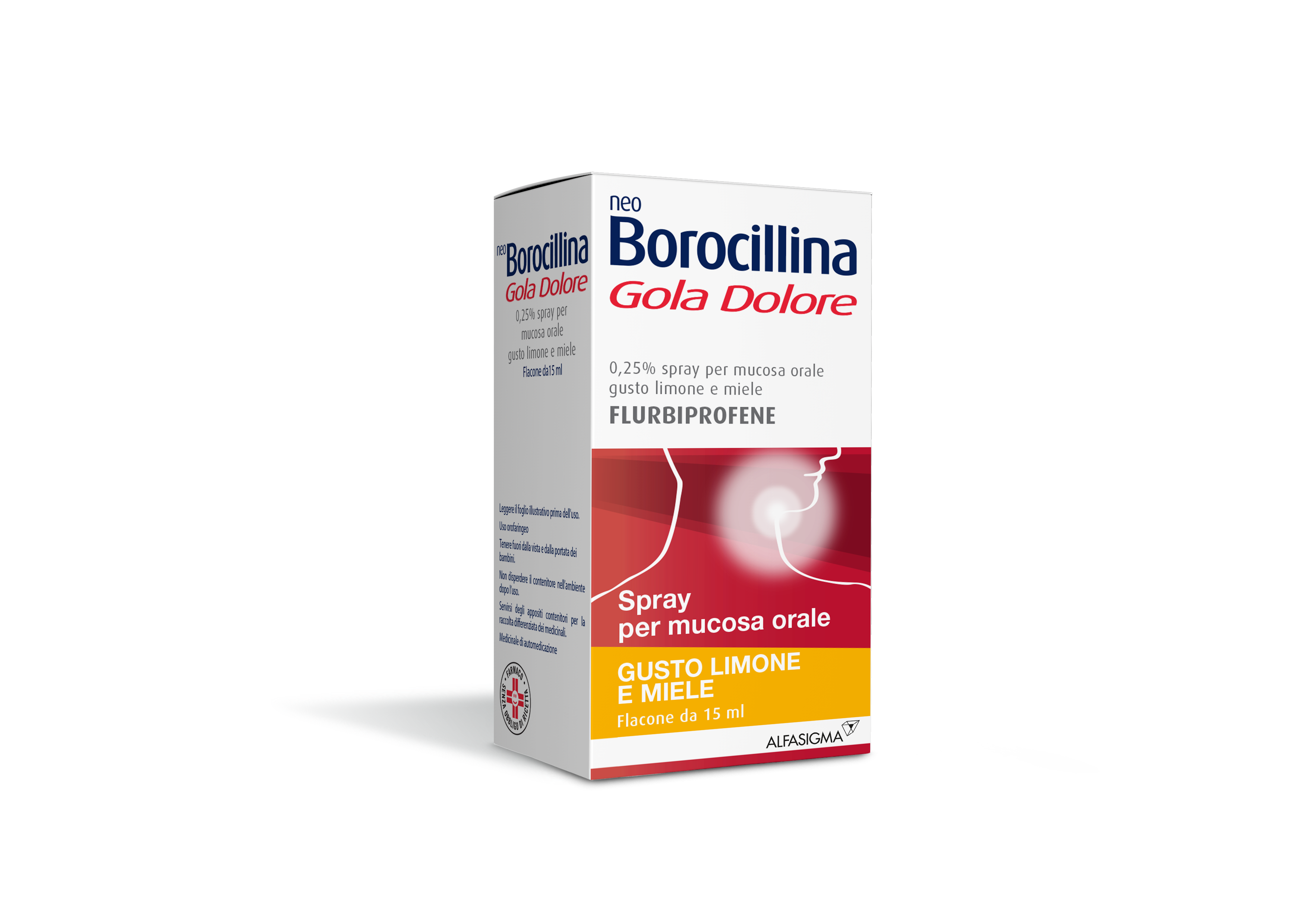 Neoboro GOLADO*spray 0,25% Limone & Miele 15ml - Magnumfarma.it