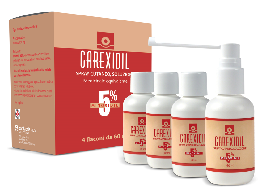 CAREXIDIL*4FL SOLUZ CUT 60ML5% - Magnumfarma.it