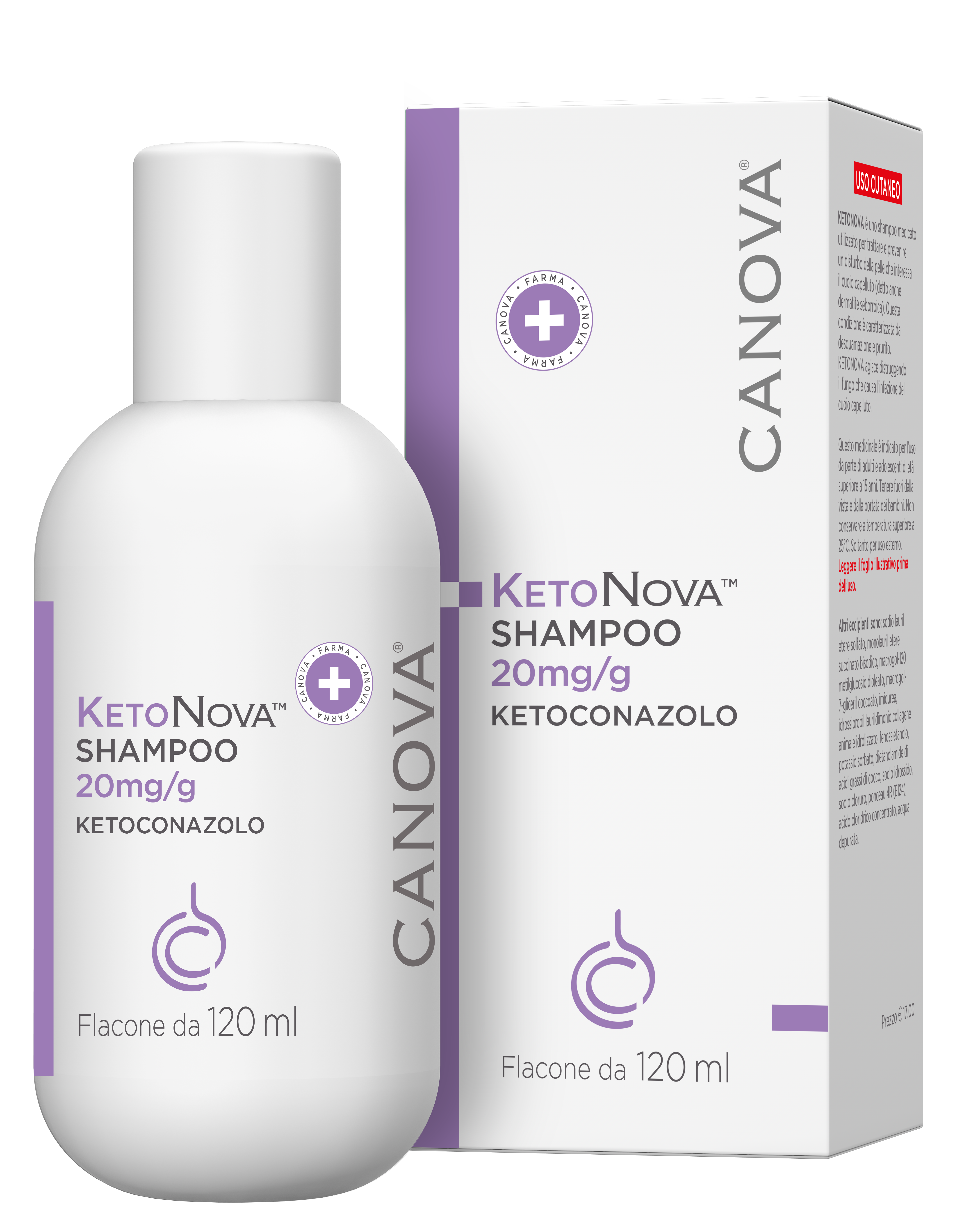 KETONOVA*SHAMPOO 120ML 20MG/G - Magnumfarma.it