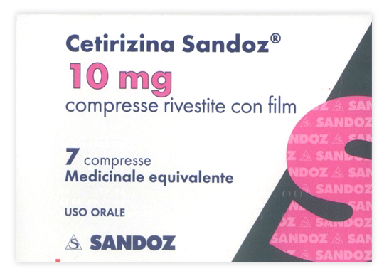 CETIRIZINA SAND*7CPR RIV 10MG - Magnumfarma.it