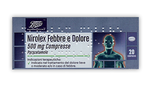 NIROLEX FEBBRE DOL*20CPR 500MG - Magnumfarma.it