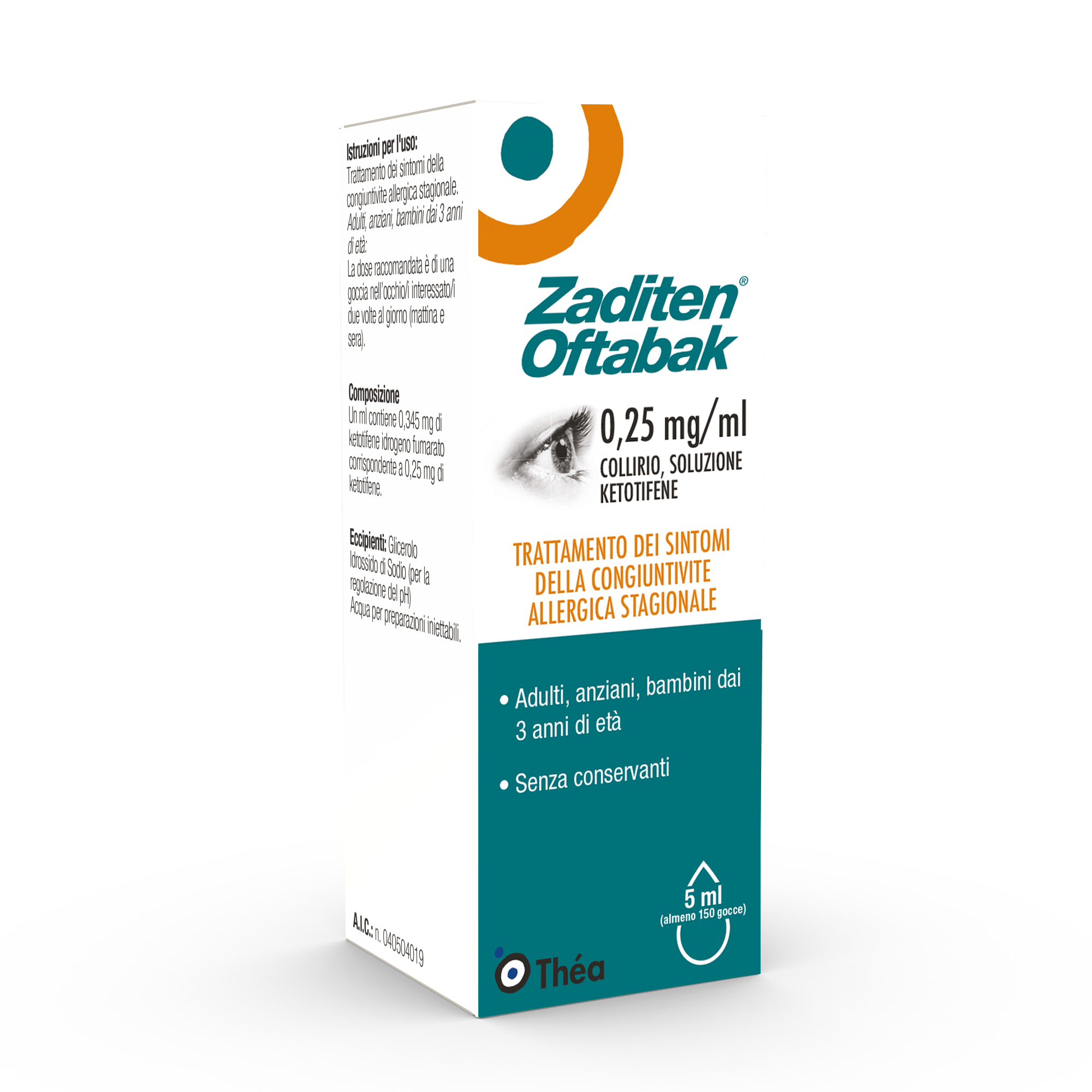 ZADITEN OFTABAK*COLLIRIO FL5ML - Magnumfarma.it