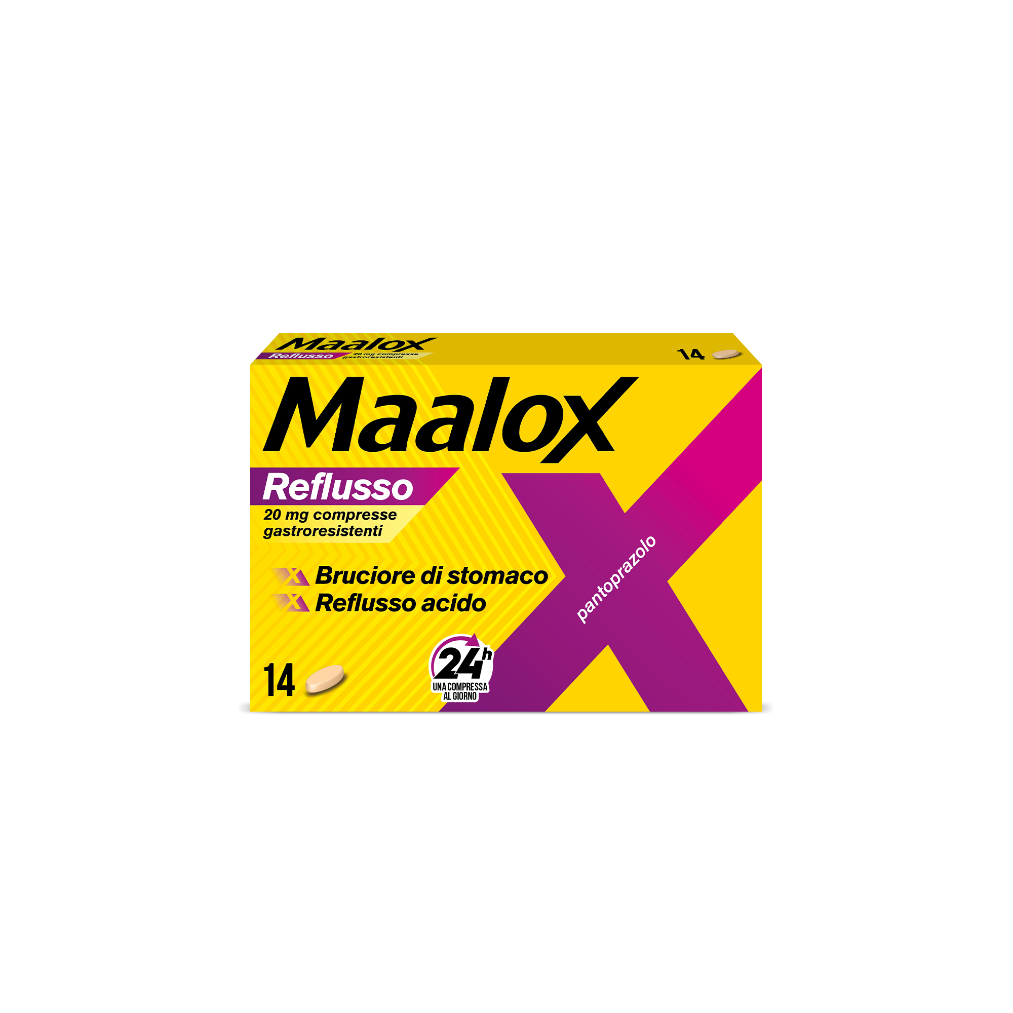 MAALOX REFLUSSO*14CPR 20MG - Magnumfarma.it