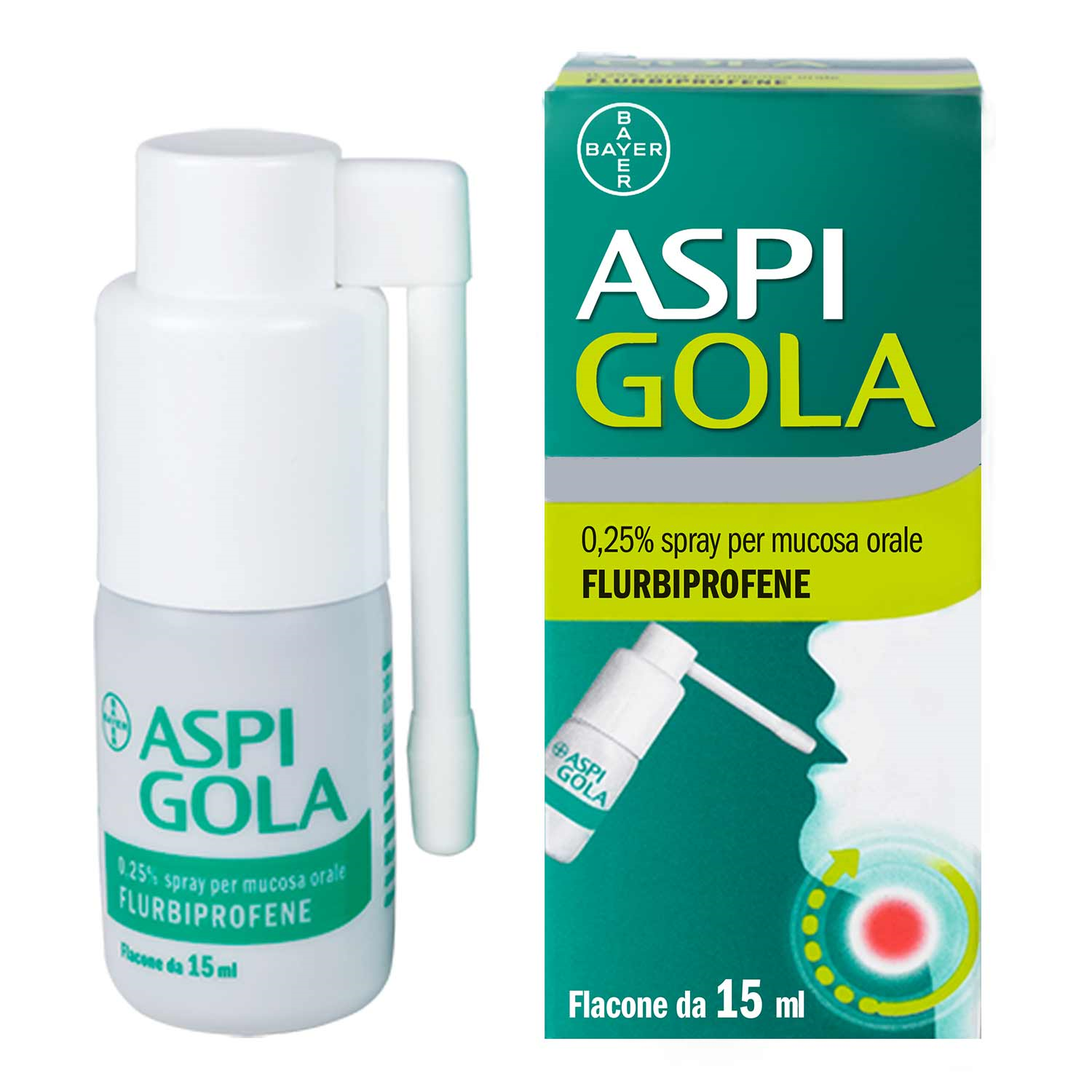 ASPI GOLA SPRAY ORALE 15ML 0,25% - Magnumfarma.it
