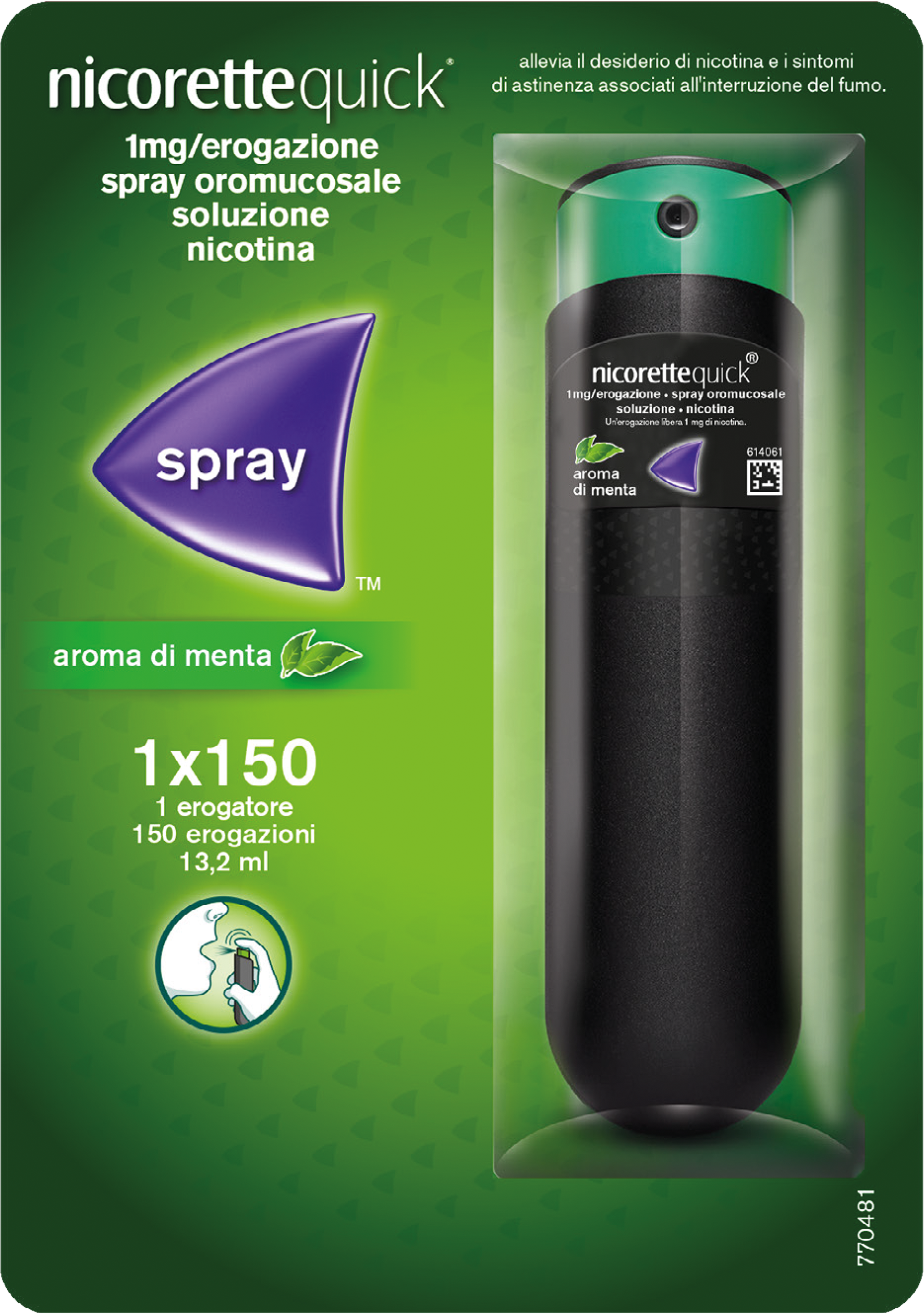 NICORETTEQUICK*SPRAY 1FL 150D - Magnumfarma.it