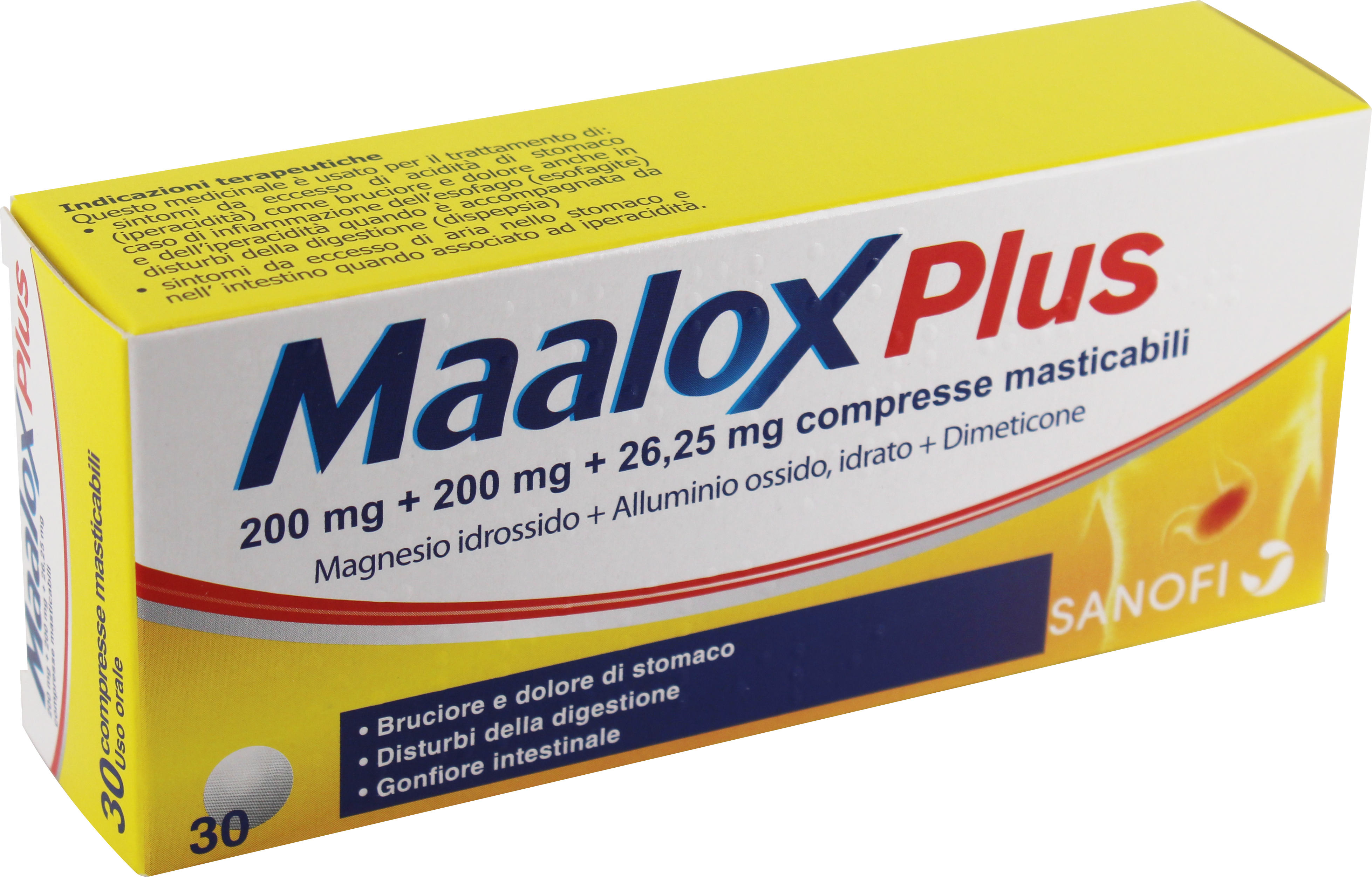 MAALOX PLUS*30CPR MAST - Magnumfarma.it
