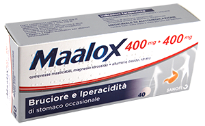 MAALOX*40CPR MAST 400MG+400MG - Magnumfarma.it